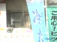 Beautiful Asian slut gets publicly sharked on the streets of Tokyo