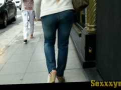 Candid jeans butts are waved by their hot Asian owners armd00488A