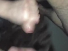 Smutty uk girlfriend jerking off my lad off Part two