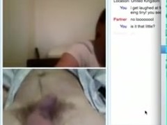 uk laughs hysterically at little penis on omegle