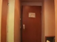 Hot tattooed chick fucked in hotel room