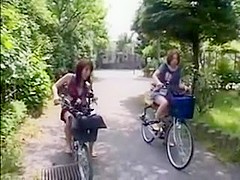 fucking on the bike