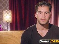Swingers orgy in a reality show