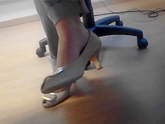Candid my lawer sexy heels and feet partie 2