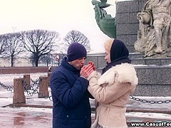 Casual Teen Sex - Yana - Sex on a sightseeing tour