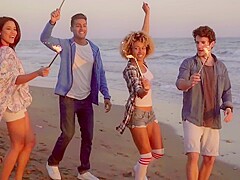 Sexy Teens Shake Hot Asses At Reggae Beach Party summer music song new pool
