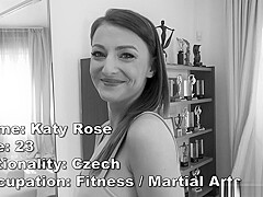 23 Yo Eurobabe Pounded By Two Big Cocks And Cum Facialed