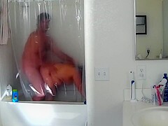 Hidden Cam 3 - Ambridge In Shower And Fucked - Total Voyeur