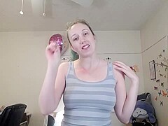Mommy talks her VERY little girl through giving you a blowjob