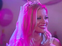 Bride Hypnotized By Lesbian Stripper, Humiliates Herself Before Wedding