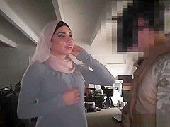 Arabian girls paid for fuck by soldiers