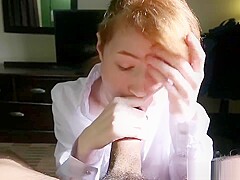 ginger teen fucked in the hotel
