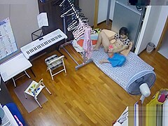 Family webcam and boyfriend mobile video masturbation