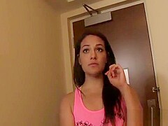Cute babe has sex with her brothers best friend