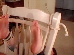 Girl Begs While Tickle Tortured