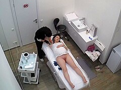 Hacked Cam - East-Russia Beauty Salon Depilation 02 Pregnant