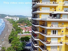 Fucking on the Penthouse balcony in Jaco Beach Costa Rica ( Andy Savage SukiSukiGirl )