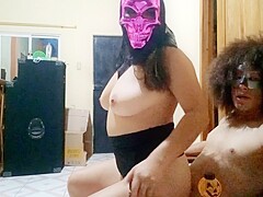 Argentina Celebrates Halloween Having Intense Sex With Her Stepbrother