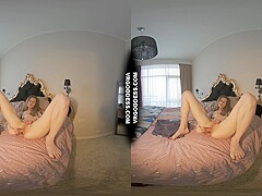 Fetish Video With Josie Stuffing Her Pussy With Glowsticks And Hitachi Vibe To Orgasm